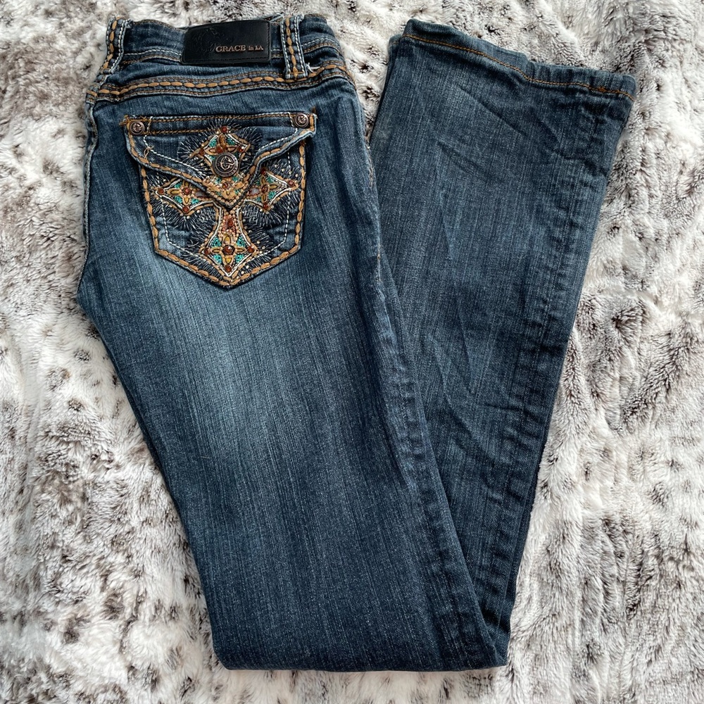 Grace in LA jeans, size 27
